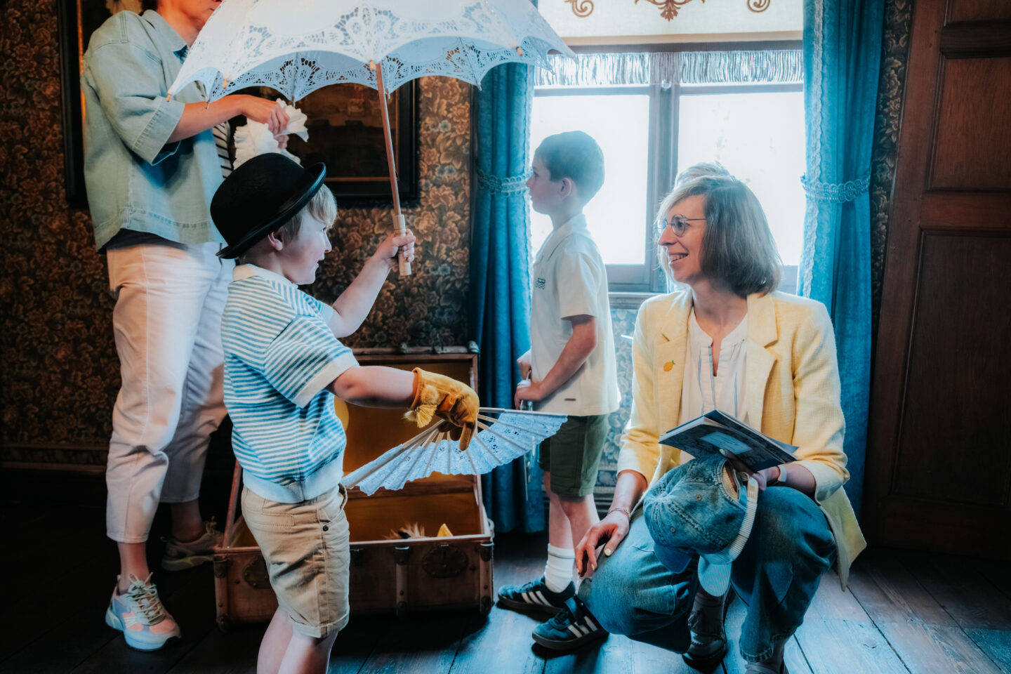 Fotoshoot Kasteel Beauvoorde : verkleden