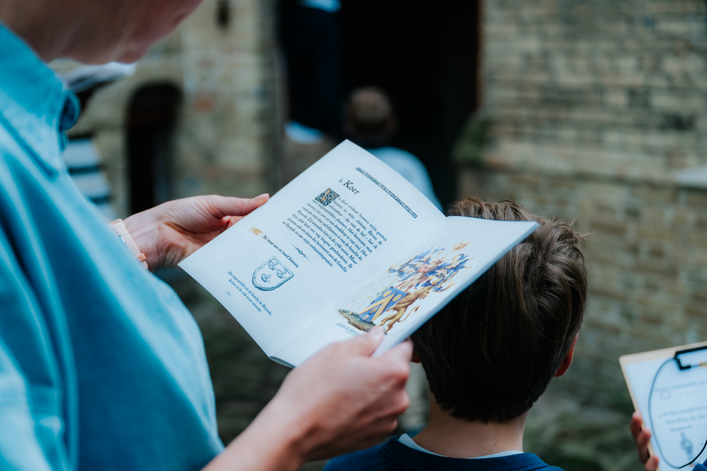 Fotoshoot Kasteel Beauvoorde wandelgids